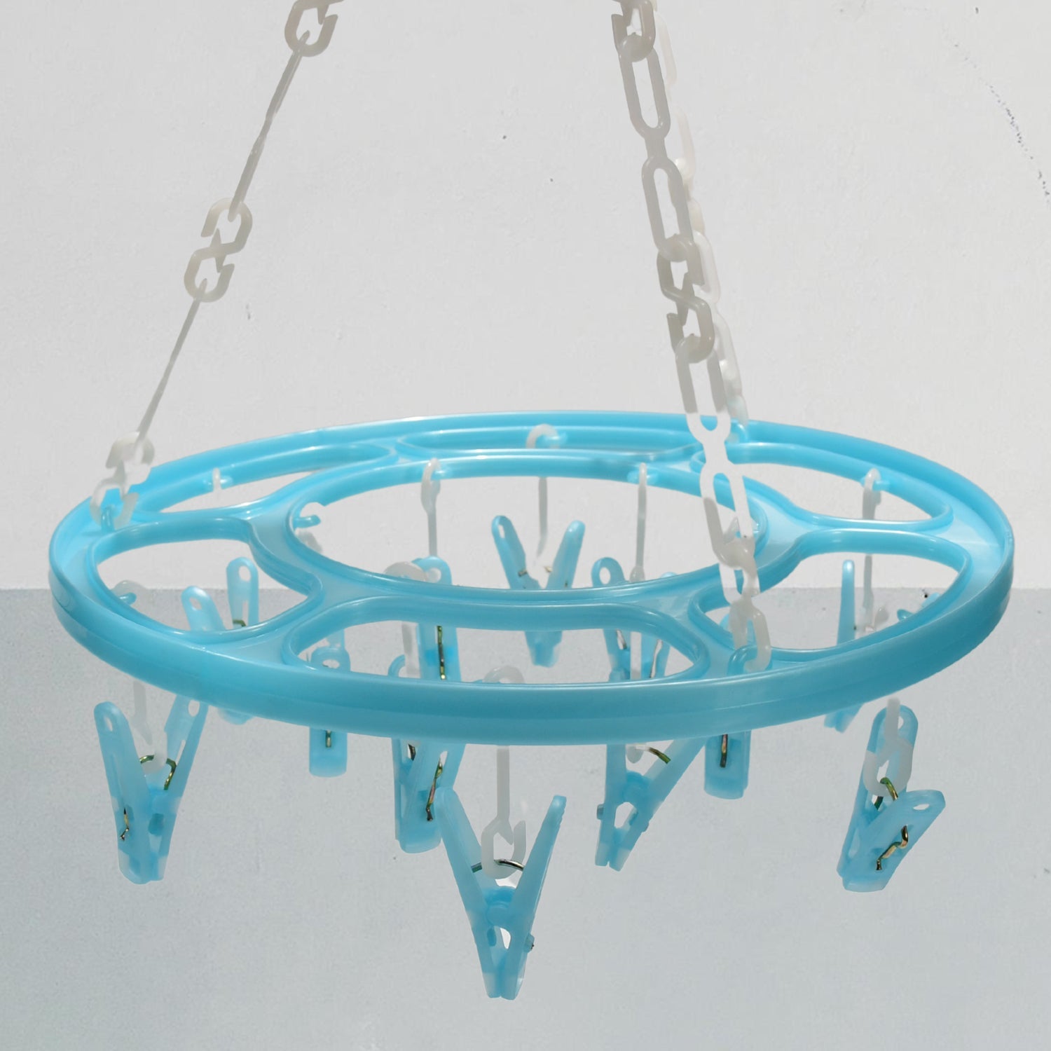 17902 Clothespin Rack Laundry Drying Rack, Clothes Hangers with 12 Clips, Clip Hanger Drip Hanger for Drying Underwear, Baby Clothes, Socks, Bras, Towel, Cloth Diapers, Gloves 17902 Clothespin Rack Laundry Drying Rack, Clothes Hangers with 12 Clips, Clip Hanger Drip Hanger for Drying Underwear, Baby Clothes, Socks, Bras, Towel, Cloth Diapers, Gloves
